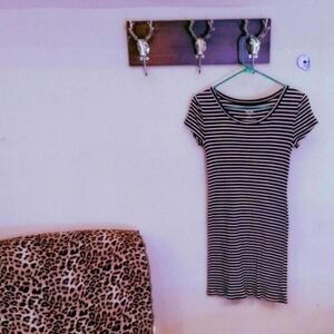 Mossimo Striped shirt dress Sz XS